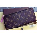 Top Louis Vuitton Monogram Canvas ADELE WALLET M61287 Pink HY21286eo14