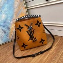 Top Louis Vuitton Original LV CRAFTY NEONOE M56889 yellow HY7326yq38