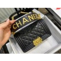 Top Small boy chanel handbag AS67085 black HY13166yq38