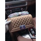 2017 Chanel Leboy Original Deerskin Leather 67087 Yellow HY4554Rc99