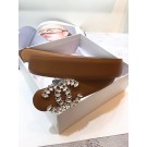 AAA 1:1 Chanel Calf Leather Belt Wide with 30mm 56592 HY22302yF79