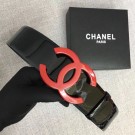 AAA 1:1 Chanel Wide leather belt with 53 mm CC4271 black HY22357vi59