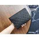 AAA 1:1 Louis Vuitton Original Monogram Empreinte Clutch bag MELANIE M68705 black HY19747yF79