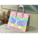 AAA Louis Vuitton ONTHEGO MM M45118 Pink&Blue HY5794zK34