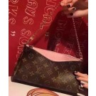 AAA Replica Louis Vuitton Monogram Canvas PALLAS CLUTCHES M41638 Pink HY18065Oy84