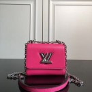 AAA Replica Louis vuitton original epi leather TWIST MM M66119 Rosa HY6722cf50
