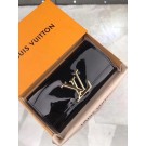 AAA Replica Louis Vuitton Patent Calf Leather LOUISE WALLET M64550 Black HY16723VB75
