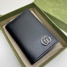 AAAAA Gucci GG Marmont card case B547075 black HY12603aM93