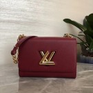 AAAAA Louis vuitton original TWIST MM M53597 Bordeaux HY20322Qa67
