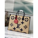 Best 1:1 Louis Vuitton ONTHEGO GM M57644 BLUE HY8335eT55