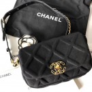 Chanel 19 Bodypack AS1163 black HY5232jf20