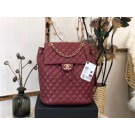 Chanel Backpack Sheepskin Original Leather 83431 Burgundy HY20588Gm74