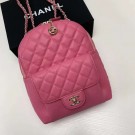 Chanel Grained Calfskin & Gold-Tone Metal backpack AS0004 rose HY18522uk46