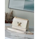 Designer Louis Vuitton TWIST MM M59686 cream HY20315vs94
