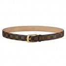 Fake Best Louis Vuitton Ellipse Damier Belt M6995W HY7667Nk59