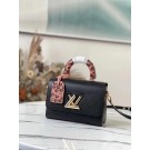 Fake Best Louis Vuitton TWIST MM M58568 Black HY17157Nk59