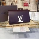Louis Vuitton CHAIN LOUISE GM M51631 purple HY15408vN22