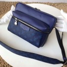 Louis Vuitton Monogram Canvas Messenger PM M43845 blue HY26634oK58