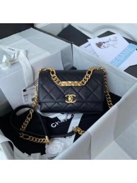AAA 1:1 Chanel Flap Shoulder Bag Original leather AS2711 black HY13542yF79
