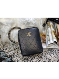 AAA 1:1 Chanel Original Small Sheepskin camera bag AS1753 black HY24547vi59