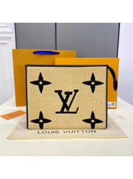 AAA 1:1 Louis Vuitton POCHETTE VOYAGE MM M30762 blue HY12447yF79