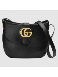 AAA Gucci Arli medium shoulder bag 568857 Black HY17839zK34