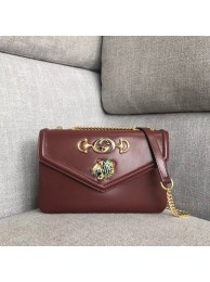 AAA Gucci Rajah medium shoulder bag 537241 Burgundy HY4334zK34