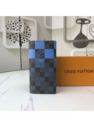 AAA Louis vuitton Monogram Canvas Wallet A30120 Blue HY7984zK34