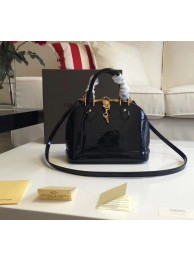 AAA Louis Vuitton Monogram Vernis Alma BB M91606 Black HY1779zK34