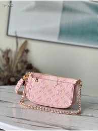 AAA Louis Vuitton MULTI POCHETTE ACCESSOIRES M46093 Pink HY14189zK34