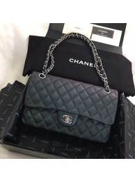 AAA Replica Chanel Calfskin & Silver-Tone Metal A01112 black HY16970Oy84