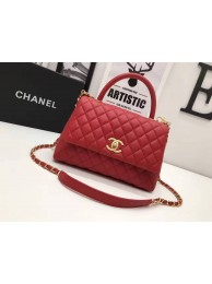 AAA Replica Chanel Original Leather Tote Bag 95478 Red HY20008VB75