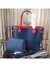 AAA Replica Louis Vuitton EPI Leather Tote Bag 54185 Blue&Red HY25702cf50