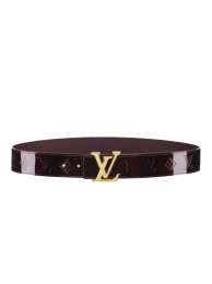 AAA Replica Louis Vuitton Facettes Monogram Vernis Belt M9874U HY19278VB75