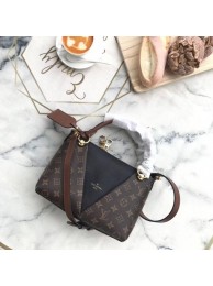 AAA Replica Louis Vuitton Monogram Canvas original V TOTE BB M43966 black HY13320Oy84