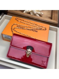 AAA Replica Louis Vuitton Original CHERRYWOOD CHAIN WALLET M63306 red HY7115Oy84