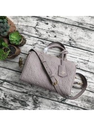 AAA Replica Louis Vuitton Original Monogram Empreinte Speedy 42401 Grey HY8210Oy84