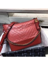 AAAAA CHANEL GABRIELLE Original leather Hobo Bag A93842 red HY3113aM93