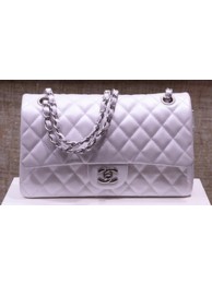 AAAAA Imitation Chanel 2.55 Series Flap Bag Silver Original Caviar Leather A1112 Silver HY8332Sy67