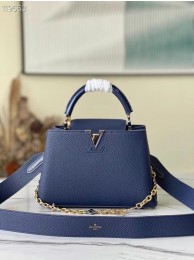 AAAAA Imitation Louis Vuitton CAPUCINES BB M48865 Navy Blue HY21606oT91