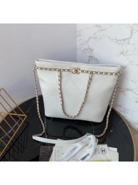 AAAAA Knockoff Chanel shopping bag AS2556 white HY10385Pg26