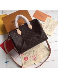 AAAAA Knockoff Louis Vuitton Monogram Canvas Speedy 30 with Shoulder Strap M40391 HY5640Pg26