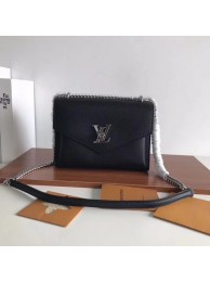 AAAAA Knockoff Louis vuitton Original Leather Evening Bag Clutch Love Note MYLOCKME BB M51418 black HY1260Pg26