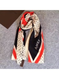 AAAAA Louis Vuitton Scarf LV2854 Red HY2383aM93