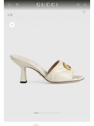 Best 1:1 Gucci Shoes GUS00078 Heel 7.5CM Shoes HY12975OR71