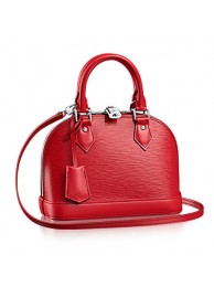Best 1:1 Louis Vuitton Epi Leather Alma BB M40850 Carmine HY26115OR71