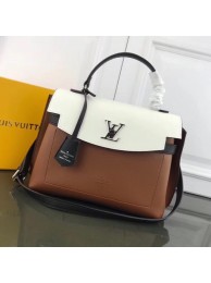 Best 1:1 Louis Vuitton LOCKME EVER M51395 brown&white HY565OR71