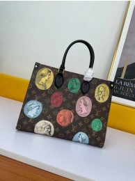 Best 1:1 Louis Vuitton ONTHEGO Monogram Cameo printed canvas MM M59245 HY6510eT55