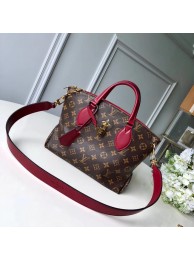 Best Louis vuitton FLOWER ZIPPED TOTE BB M44351 Lie de Vin HY7822kr25