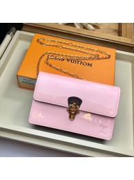 Best Louis Vuitton Original CHERRYWOOD CHAIN WALLET M63306 Rose Ballerine HY1252kr25